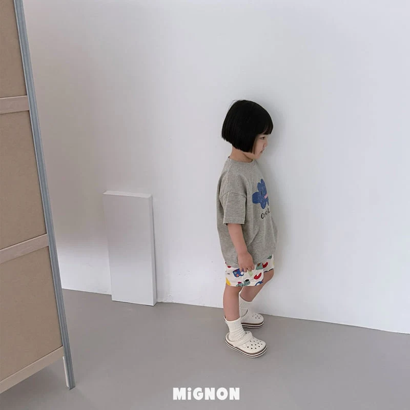 Mignon - Korean Children Fashion - #prettylittlegirls - Painting Shorts - 4
