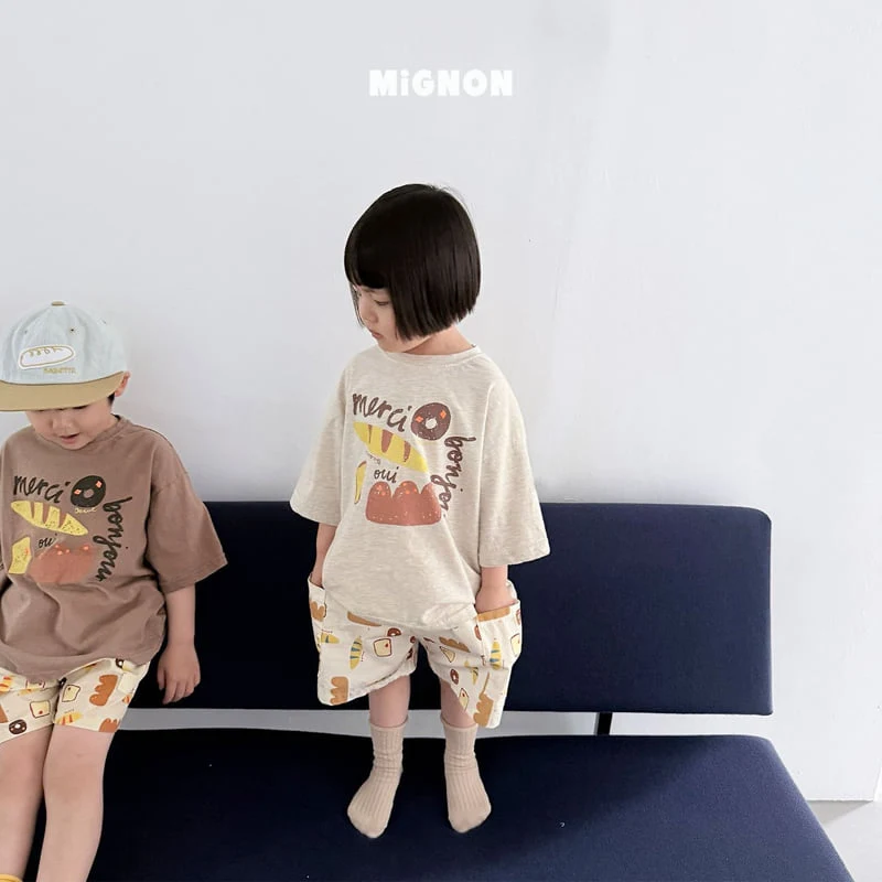 Mignon - Korean Children Fashion - #toddlerclothing - Little Baker Tee - 8