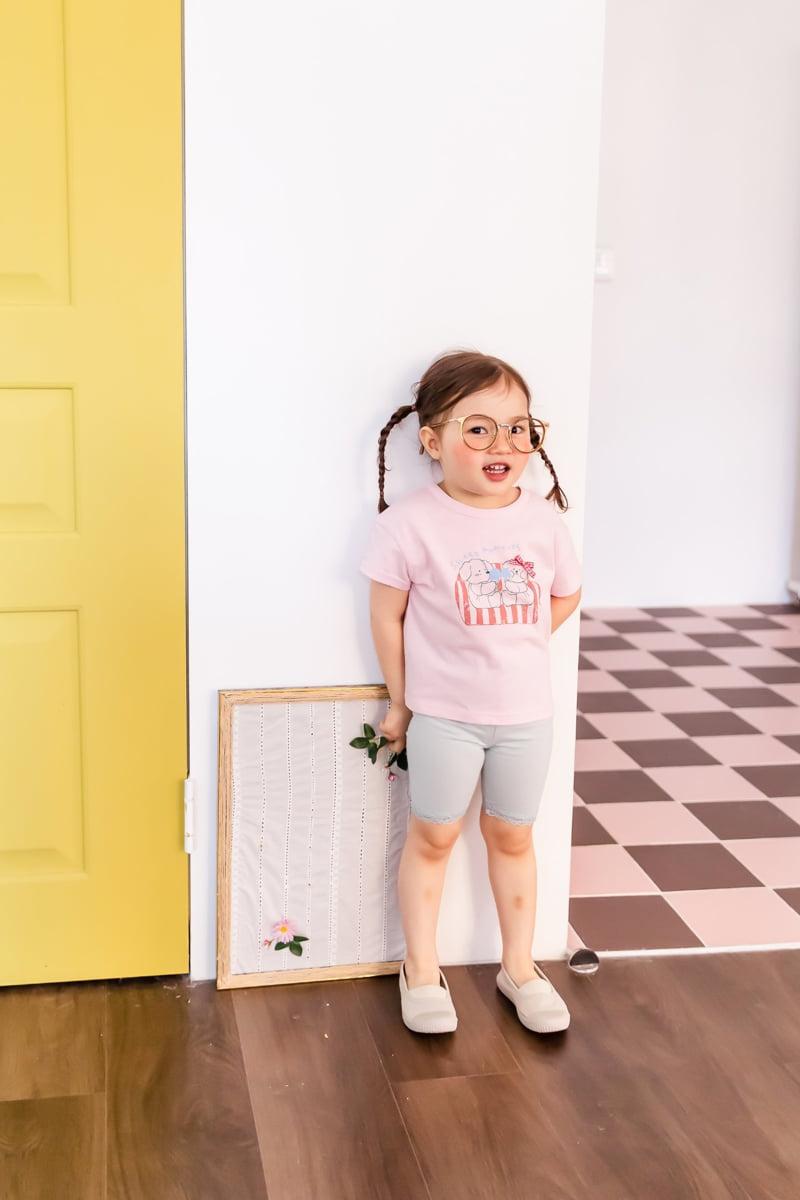 Milk Powder - Korean Children Fashion - #designkidswear - Shorts Leggings - 9