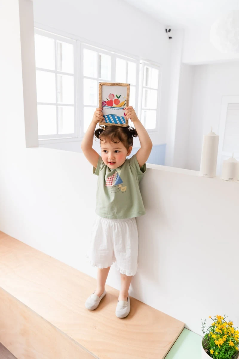 Milk Powder - Korean Children Fashion - #littlefashionista - Duck Boat Tee - 5