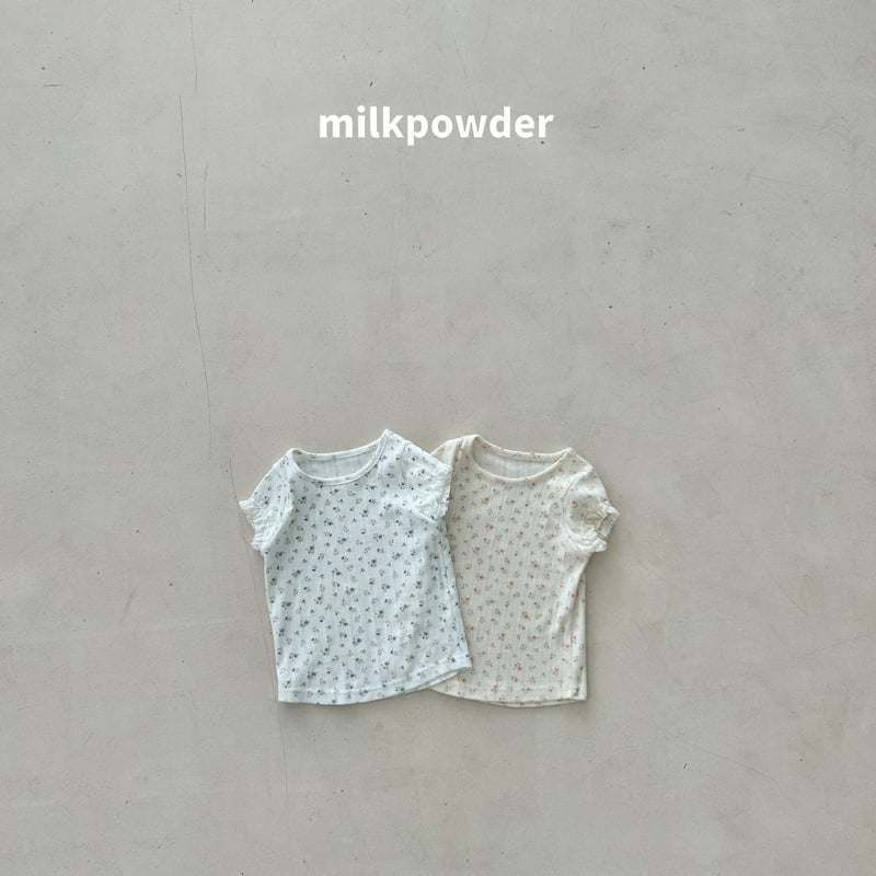 Milk Powder - Korean Children Fashion - #todddlerfashion - Swan Tee