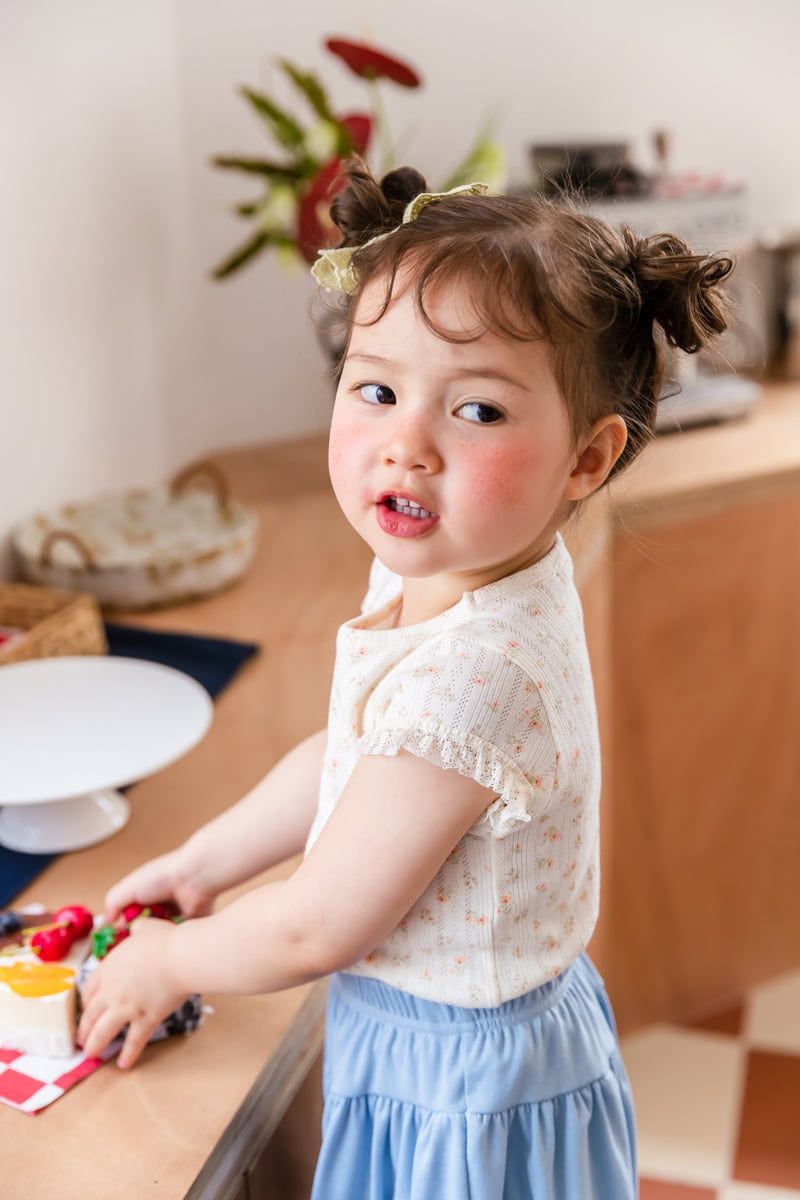 Milk Powder - Korean Children Fashion - #toddlerclothing - Swan Tee - 2