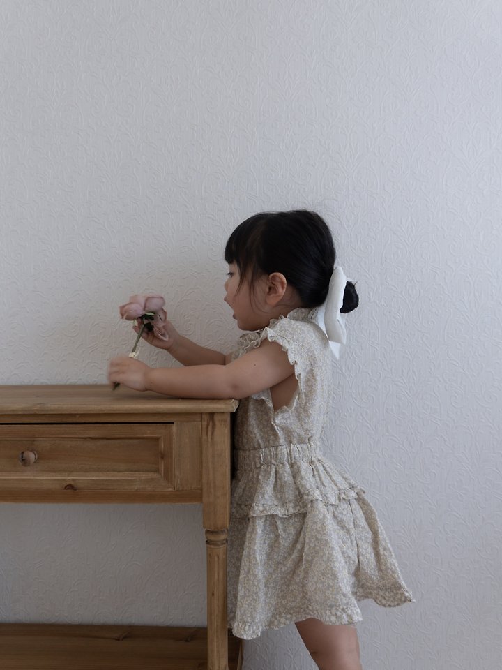 Mimi Market - Korean Baby Fashion - #babyboutique - Renee Frill Sleeveless Top - 3