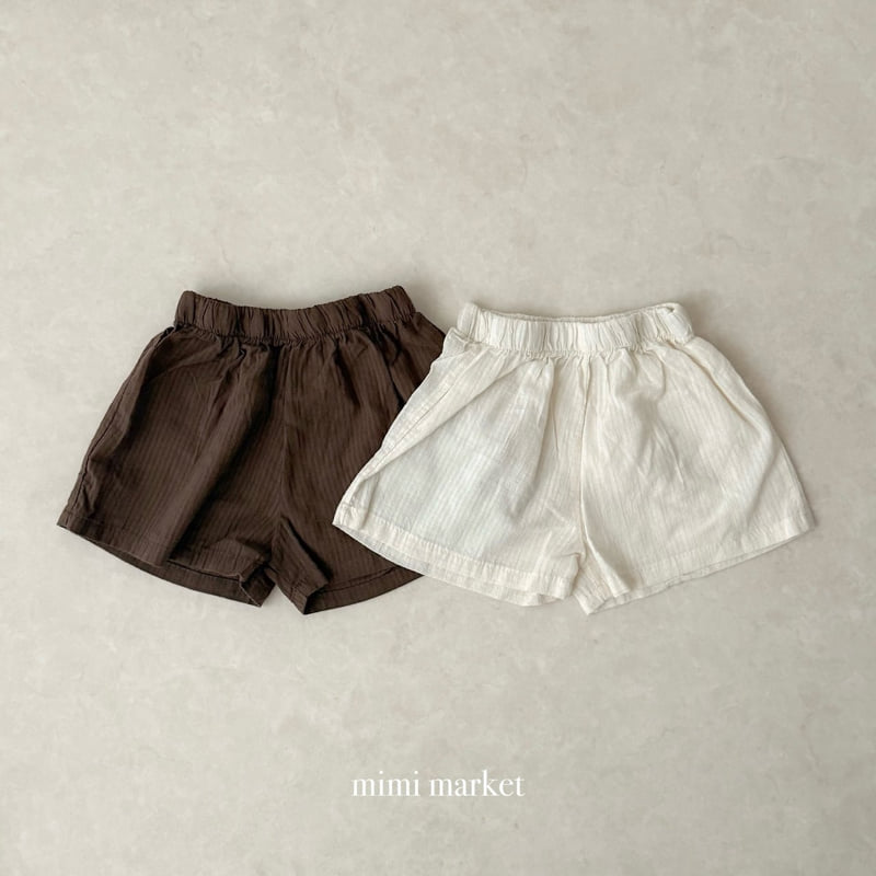 Mimi Market - Korean Baby Fashion - #babyboutique - Line Shorts