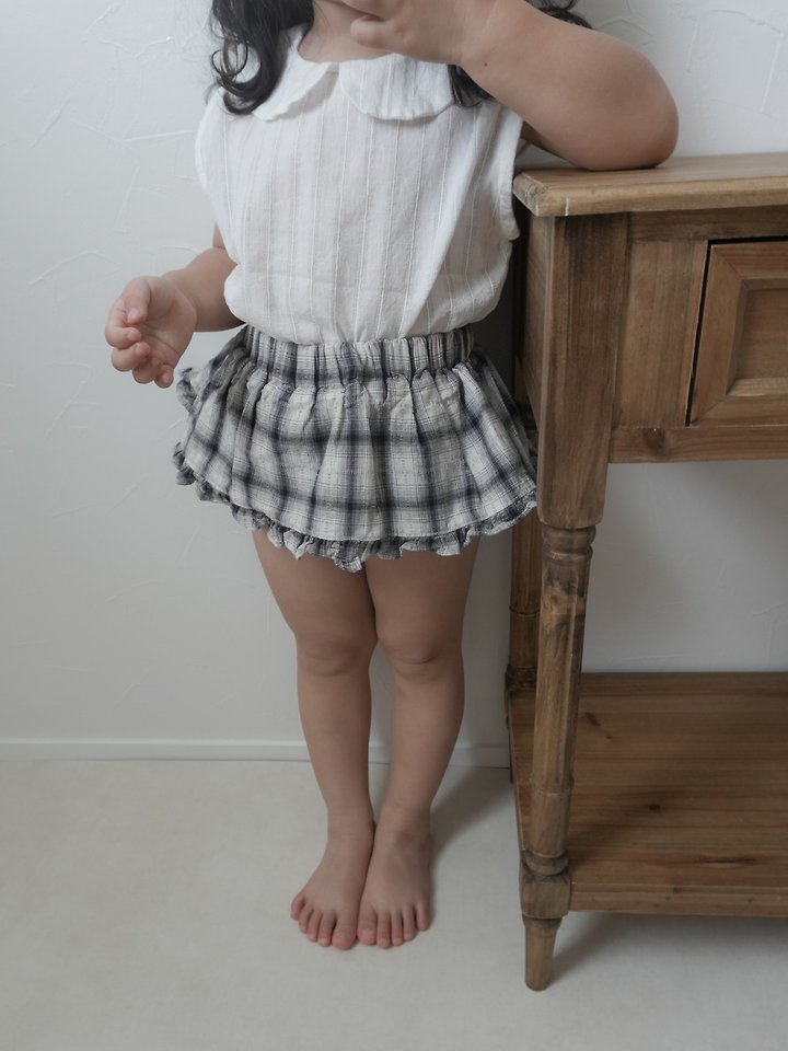 Mimi Market - Korean Baby Fashion - #babyboutique - Sleeveless Collar Blouse - 10