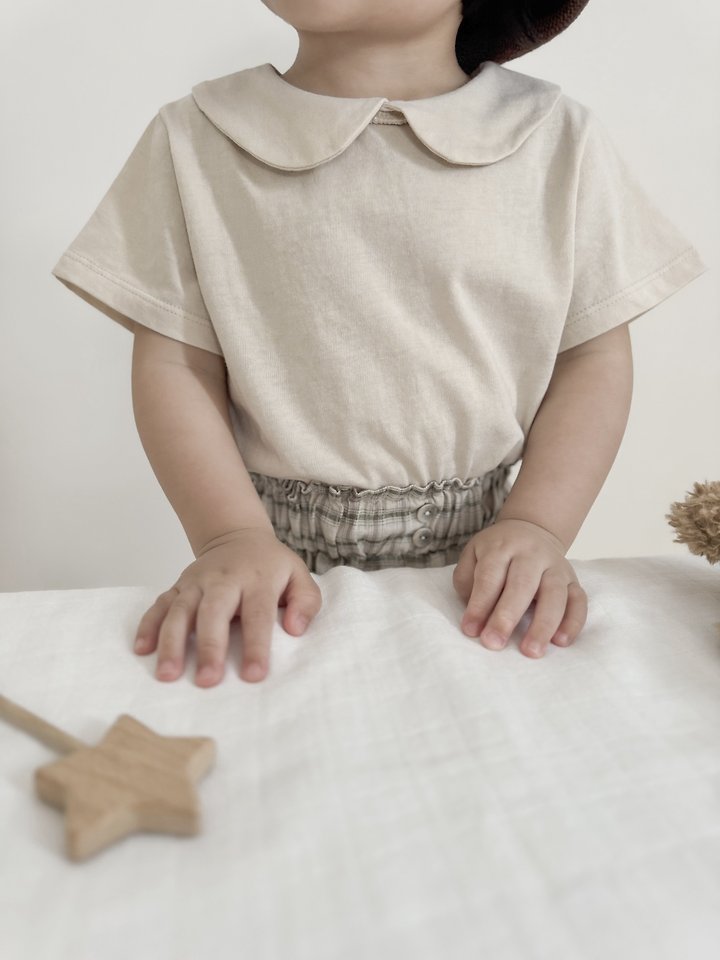 Mimi Market - Korean Baby Fashion - #babyboutiqueclothing - Butter Collar Tee - 7