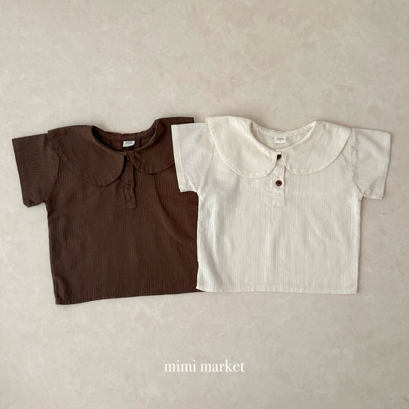 Mimi Market - Korean Baby Fashion - #babyboutiqueclothing - Line Sailor Blouse