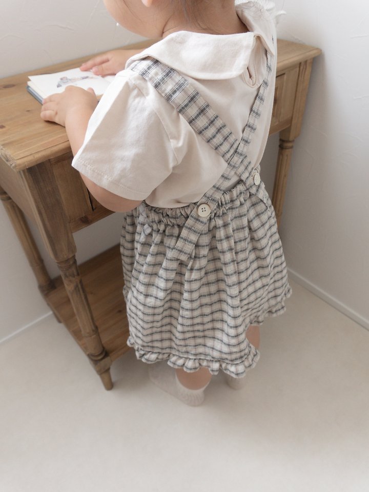 Mimi Market - Korean Baby Fashion - #babyclothing - Butter Collar Tee - 8