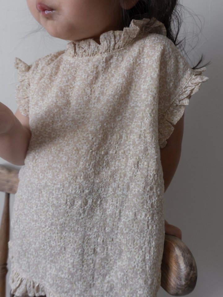 Mimi Market - Korean Baby Fashion - #babyclothing - Renee Frill Sleeveless Top - 5