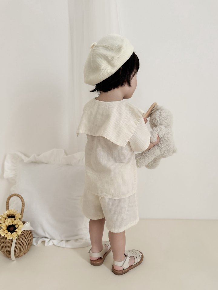 Mimi Market - Korean Baby Fashion - #babyclothing - Line Shorts - 3