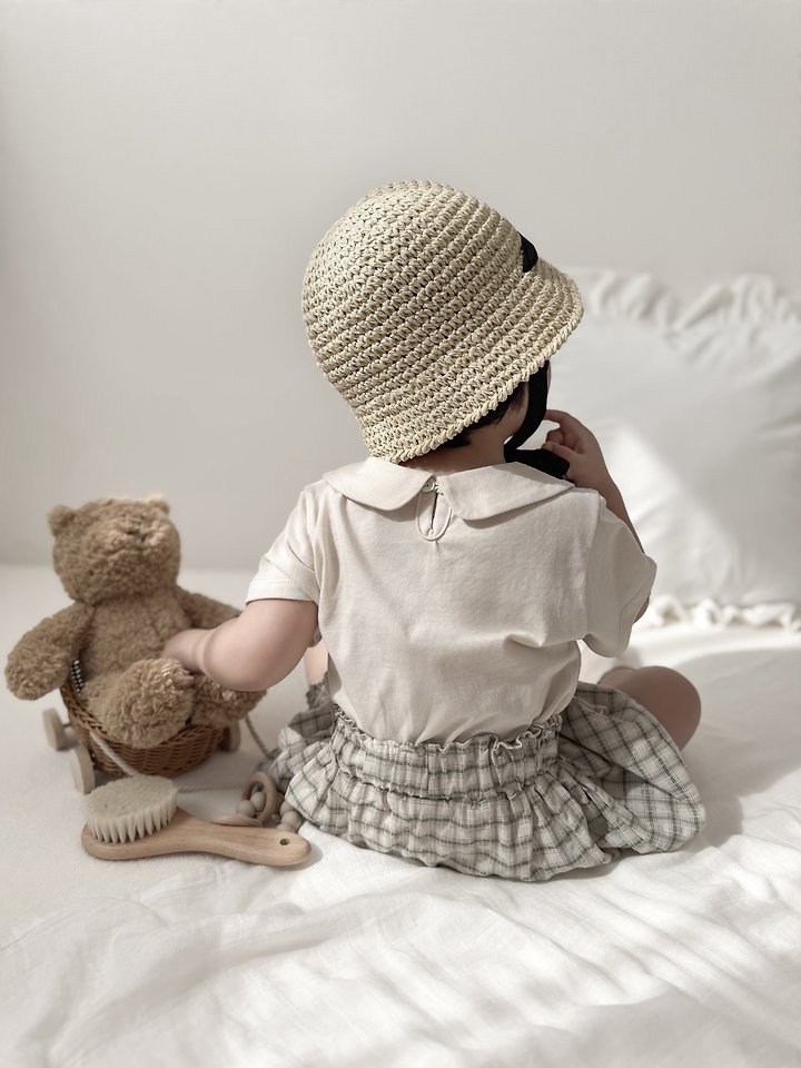 Mimi Market - Korean Baby Fashion - #babyfashion - Butter Collar Tee - 9
