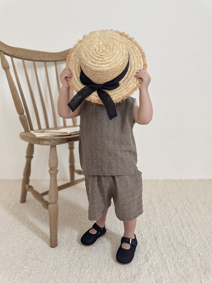 Mimi Market - Korean Baby Fashion - #babyfever - Boeing Sleeveless Top - 12