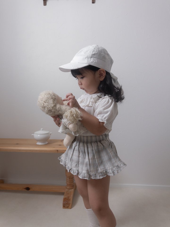 Mimi Market - Korean Baby Fashion - #babygirlfashion - Como Collar Tee - 5