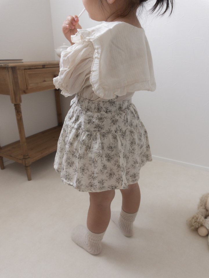Mimi Market - Korean Baby Fashion - #babygirlfashion - Bella Collar Blouse - 12