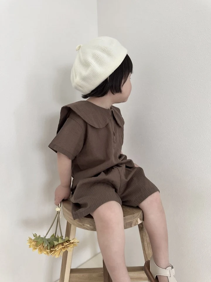 Mimi Market - Korean Baby Fashion - #babylifestyle - Line Sailor Blouse - 6