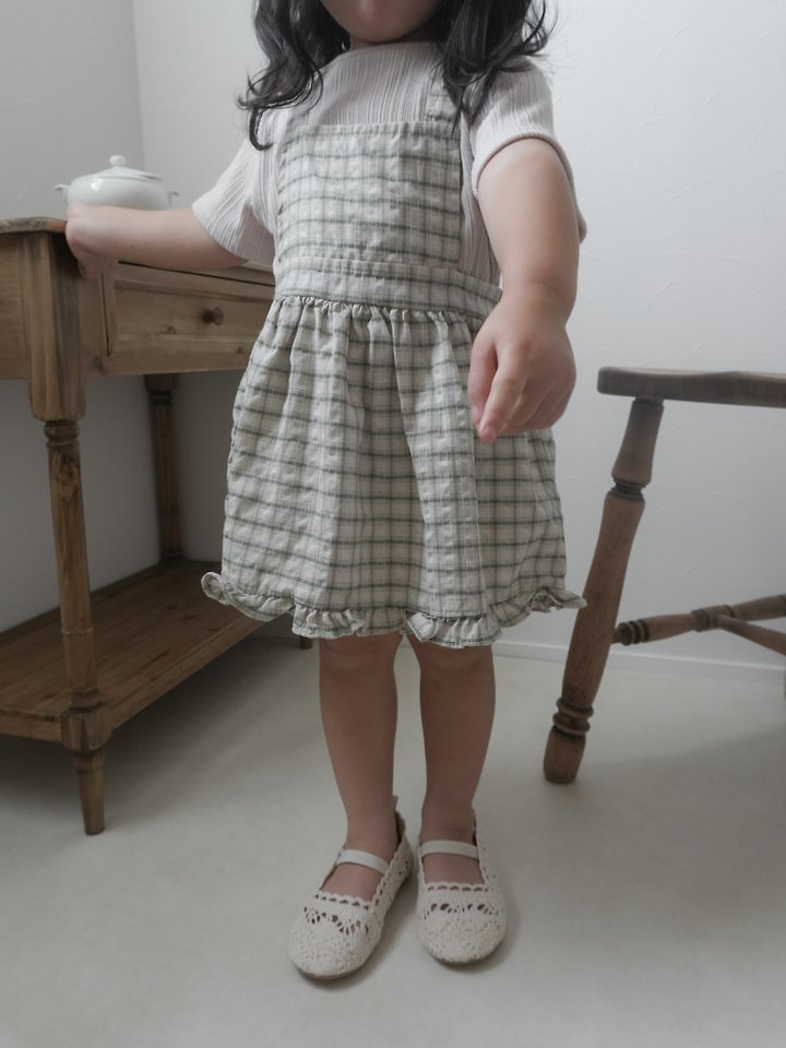 Mimi Market - Korean Baby Fashion - #babygirlfashion - Noir One-piece - 4