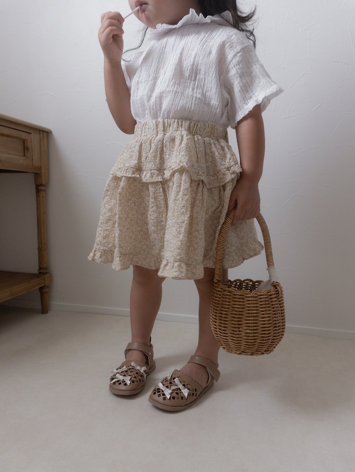 Mimi Market - Korean Baby Fashion - #babyoninstagram - Renee Frill Cancan Skirt - 11