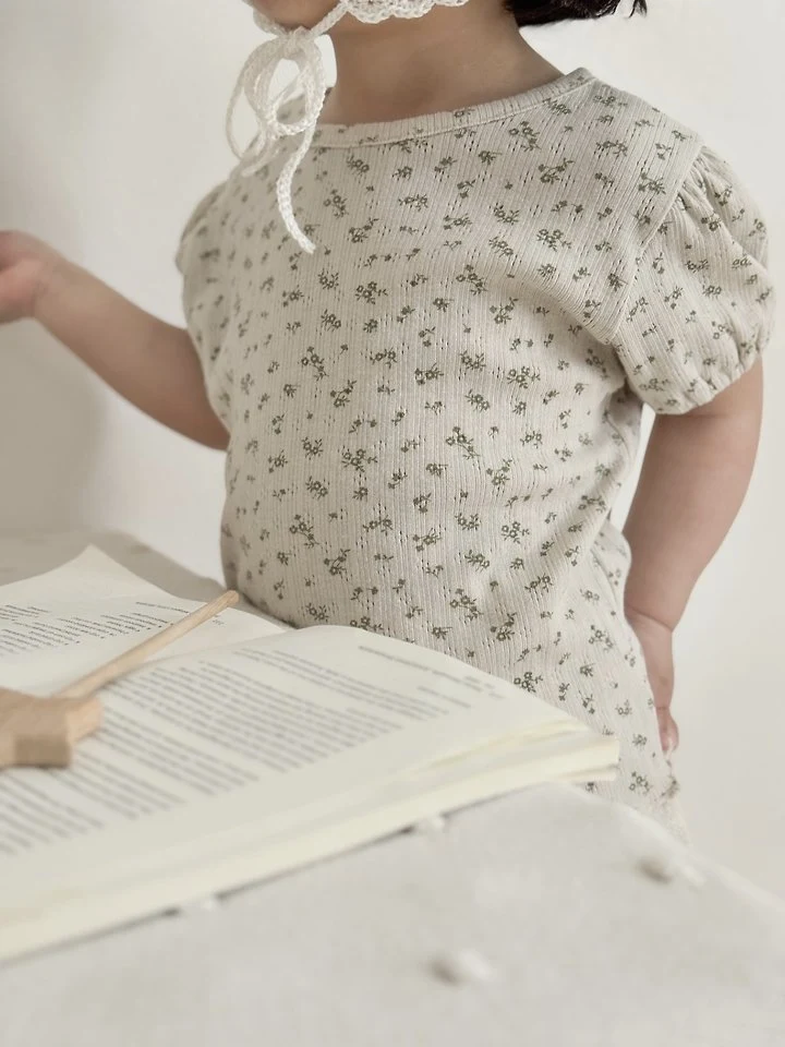 Mimi Market - Korean Baby Fashion - #babyootd - Eve Puff Tee - 6