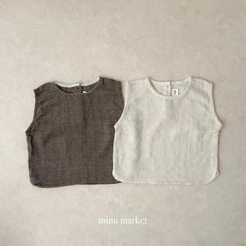 Mimi Market - Korean Baby Fashion - #babyootd - Boeing Sleeveless Top