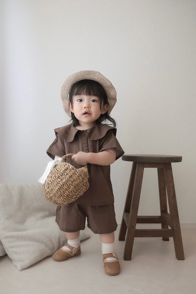 Mimi Market - Korean Baby Fashion - #babyootd - Line Shorts - 9