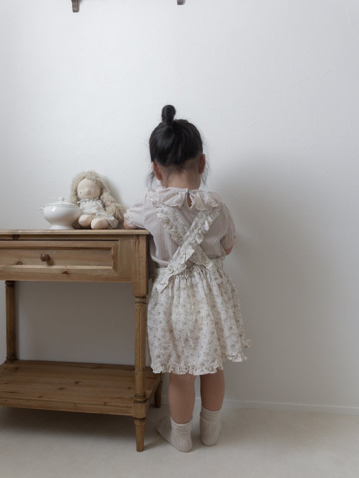 Mimi Market - Korean Baby Fashion - #babyoutfit - Como Collar Tee - 10