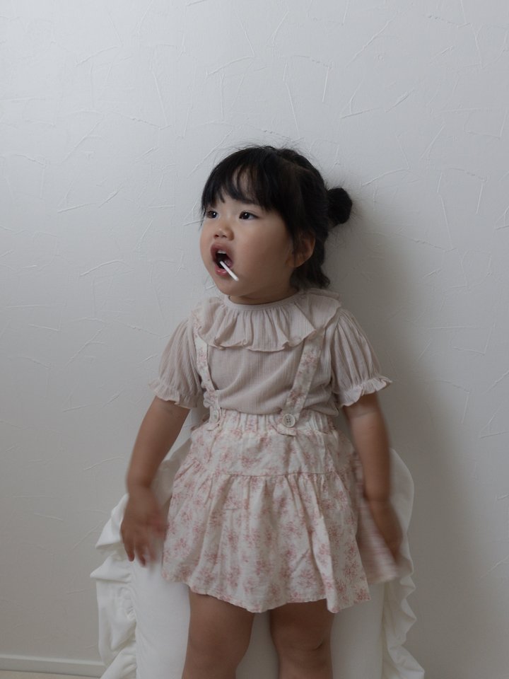 Mimi Market - Korean Baby Fashion - #babyoutfit - Como Collar Tee - 9