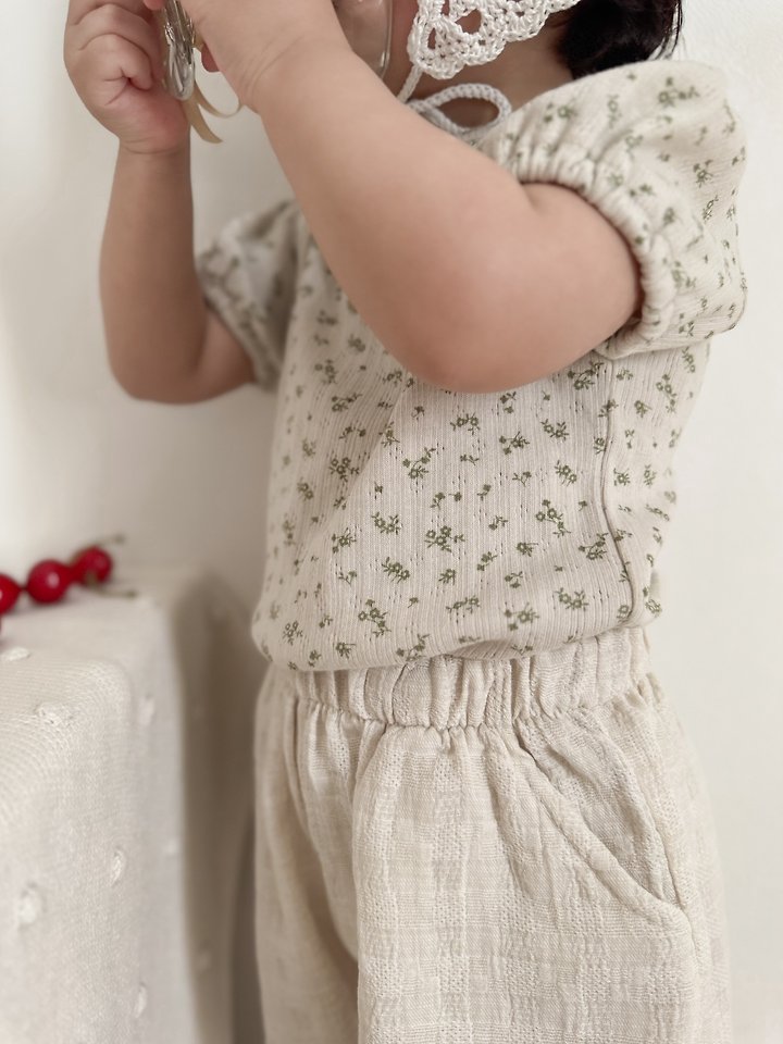 Mimi Market - Korean Baby Fashion - #babyoutfit - Eve Puff Tee - 8