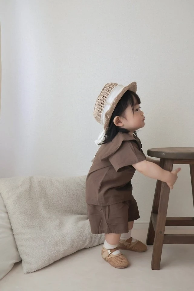 Mimi Market - Korean Baby Fashion - #babyoutfit - Line Shorts - 10