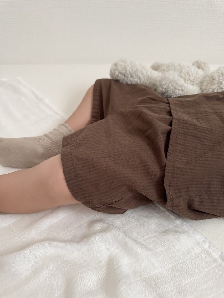Mimi Market - Korean Baby Fashion - #babyoutfit - Line Shorts - 11