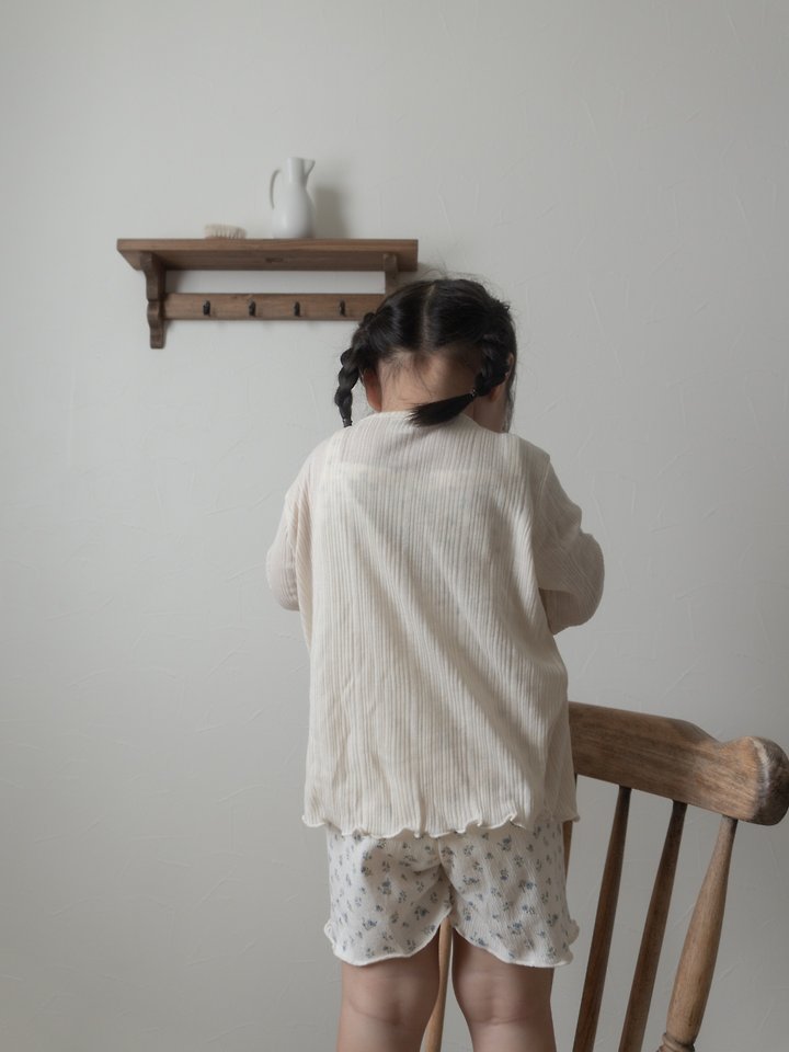 Mimi Market - Korean Baby Fashion - #babyoutfit - Rib Cardigan - 5