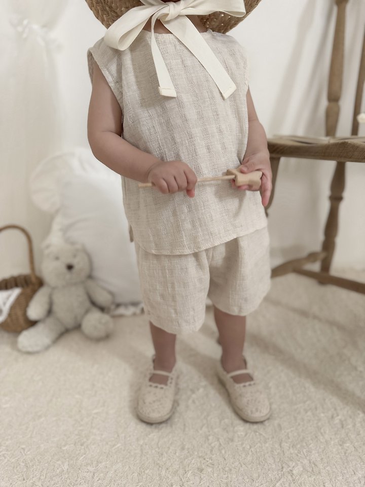 Mimi Market - Korean Baby Fashion - #babyoutfit - Boeing Sleeveless Top - 4
