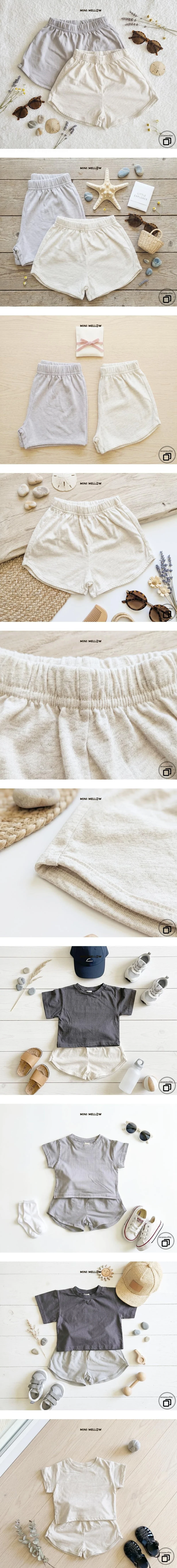 Mini Mellow - Korean Children Fashion - #littlefashionista - Play Half Pants