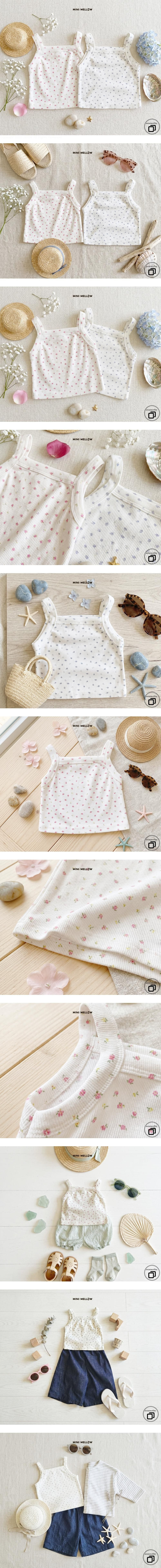 Mini Mellow - Korean Children Fashion - #magicofchildhood - Posi Roller Sleeveless Top