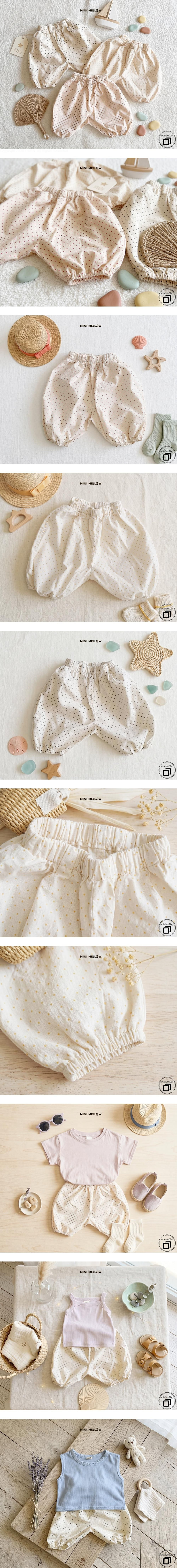 Mini Mellow - Korean Children Fashion - #minifashionista - Pop Dot Bloomer