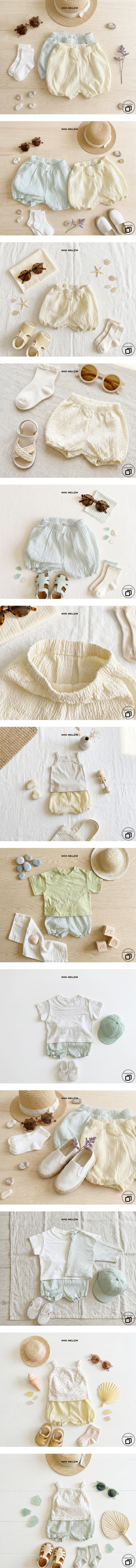 Mini Mellow - Korean Children Fashion - #toddlerclothing - Check Bloomer
