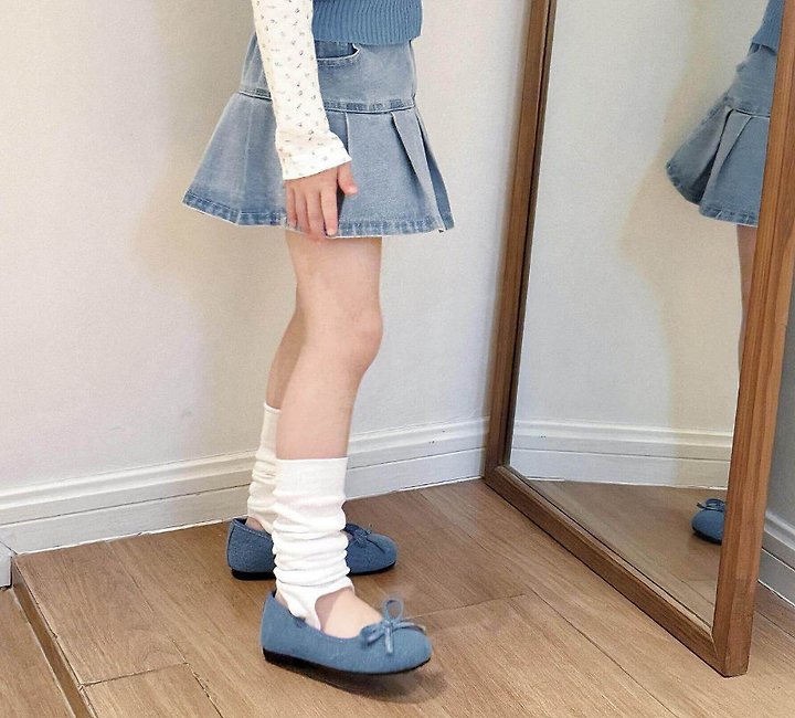 Miso - Korean Children Fashion - #Kfashion4kids - Ribbed Sandal Warmer Socks - 6