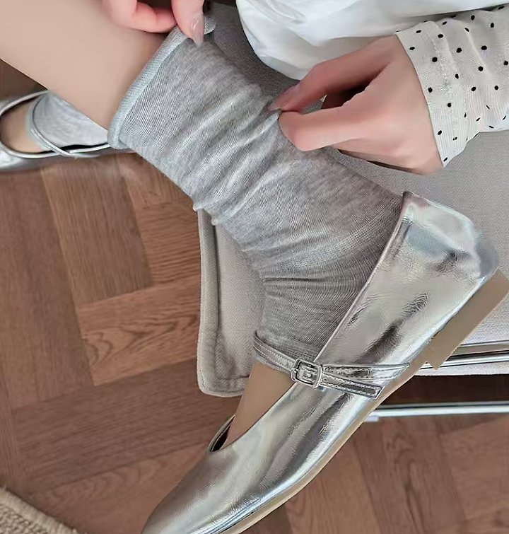 Miso - Korean Children Fashion - #Kfashion4kids - Basic Sandal Warmer Socks - 5