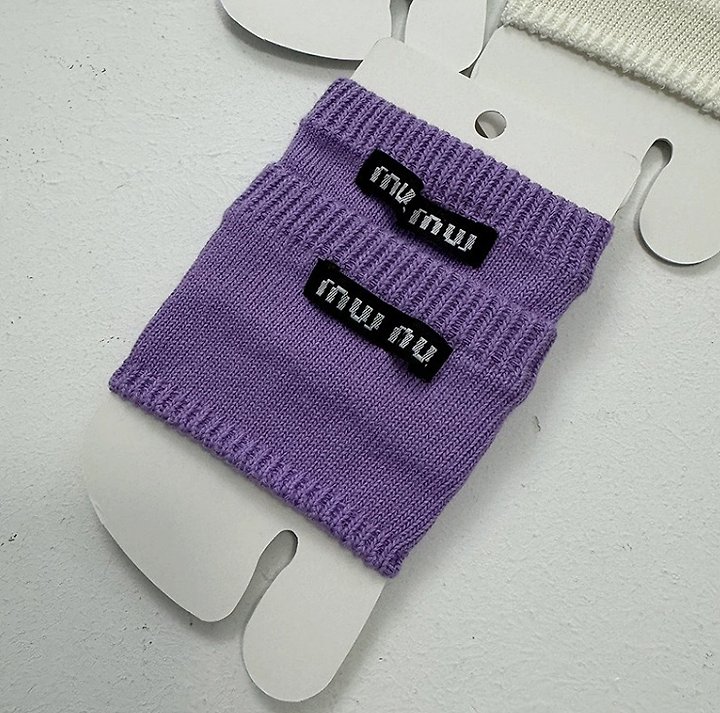 Miso - Korean Children Fashion - #childofig - Label Sandal Warmer Socks - 9