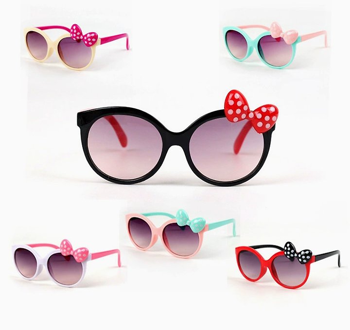 Miso - Korean Children Fashion - #childofig - Kitsch Ribbon Sunglasses - 2