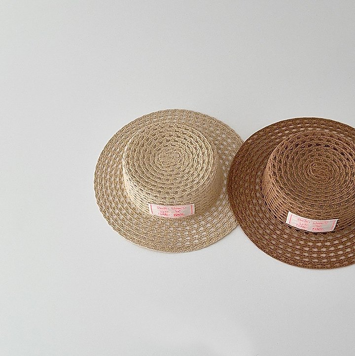 Miso - Korean Children Fashion - #childrensboutique - Lavero Straw Hat - 2