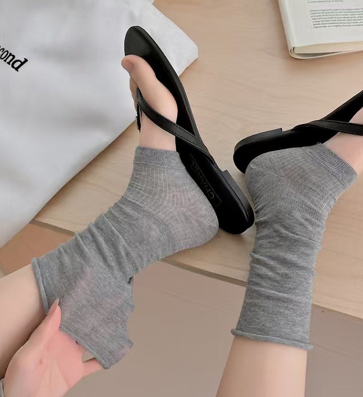 Miso - Korean Children Fashion - #childrensboutique - Basic Sandal Warmer Socks - 12