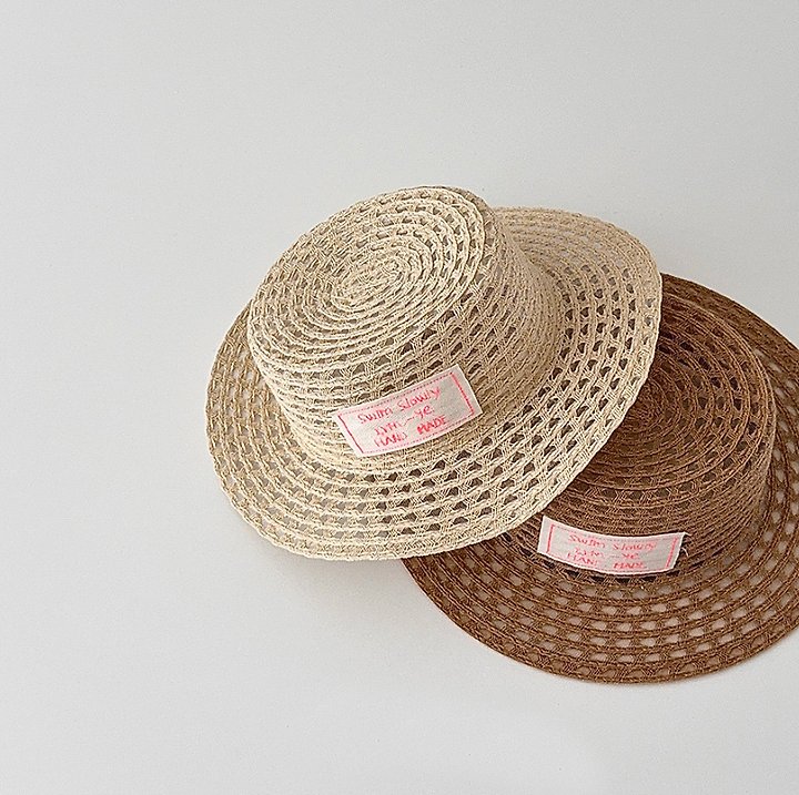 Miso - Korean Children Fashion - #designkidswear - Lavero Straw Hat - 3