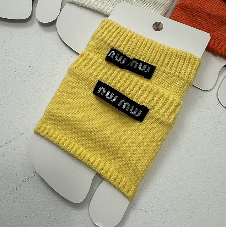 Miso - Korean Children Fashion - #designkidswear - Label Sandal Warmer Socks - 12