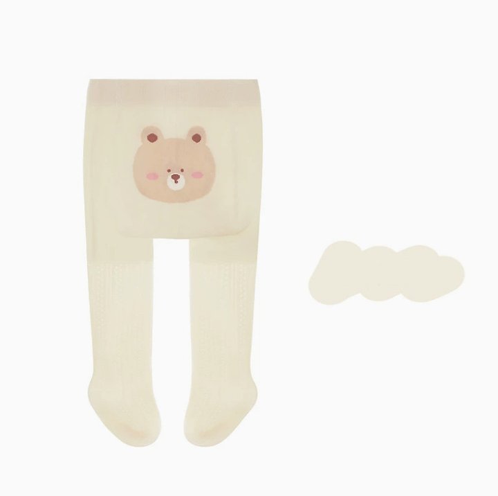 Miso - Korean Children Fashion - #designkidswear - Animal Footed Tights - 7
