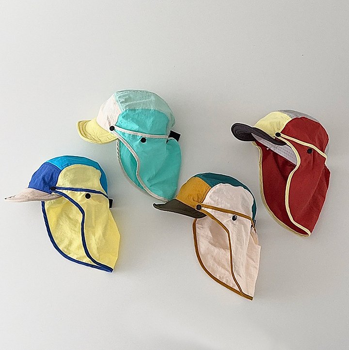 Miso - Korean Children Fashion - #designkidswear - Haeundae Neck Cover Hat