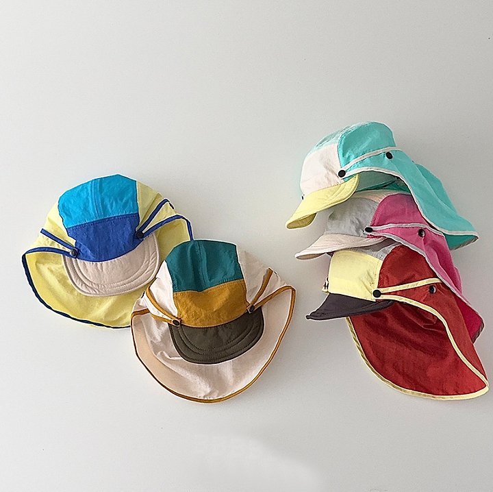 Miso - Korean Children Fashion - #discoveringself - Haeundae Neck Cover Hat - 2