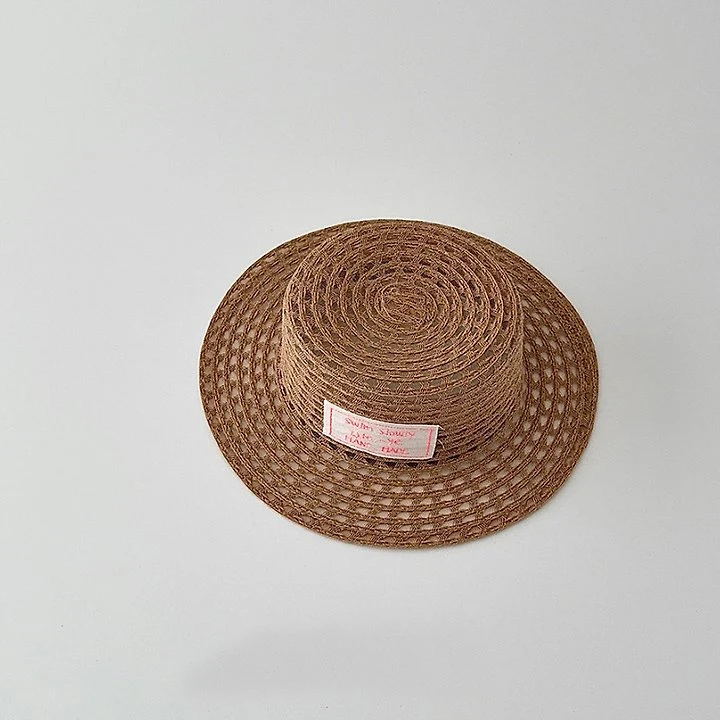 Miso - Korean Children Fashion - #fashionkids - Lavero Straw Hat - 5