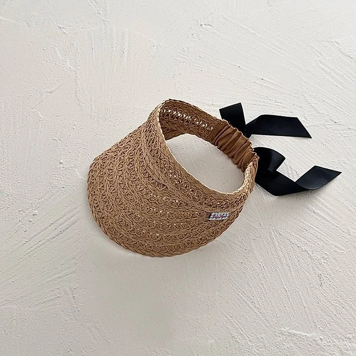 Miso - Korean Children Fashion - #discoveringself - Lala Straw Sun Cap Hat - 4