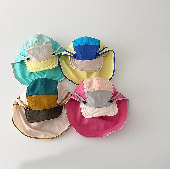 Miso - Korean Children Fashion - #fashionkids - Haeundae Neck Cover Hat - 3
