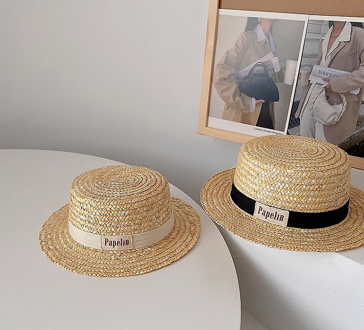 Miso - Korean Children Fashion - #kidsshorts - To the Sea Straw Hat (Kids) - 8